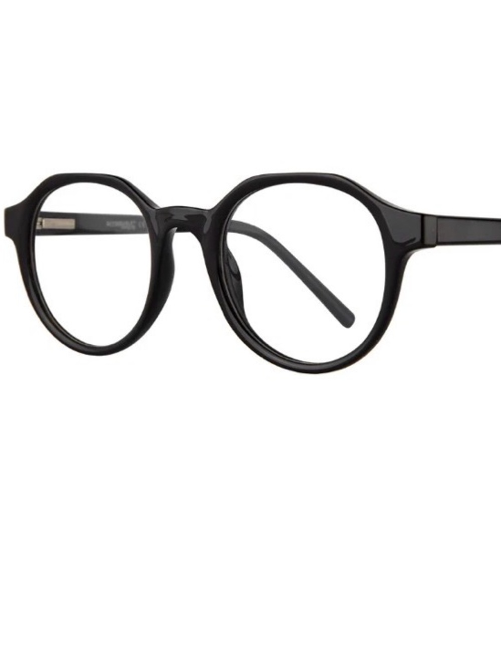 Affordable Design Unisex Waldo Black Eyeglasses Frames